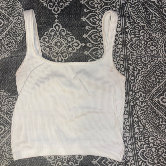 Kids White Ribbed Accessory - Picture 2 of 2